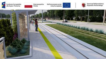 „Modernizacja torowiska tramwajowego wraz z niezbędną infrastrukturą od ul. Ślaskiego do pętli Ol...