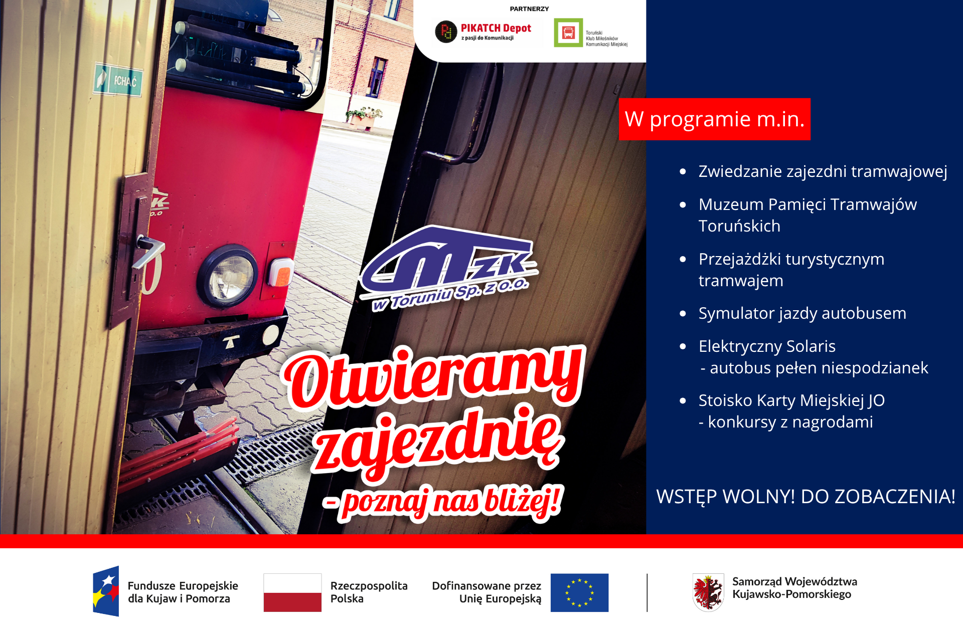 
Miłośnicy komunikacji miejskiej, rodziny z dziećmi, pasjonaci techniki i historii – szykujcie s...